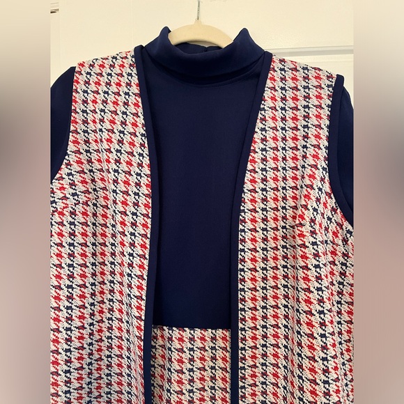 Vintage Sears Dress and Vest - Picture 3 of 12